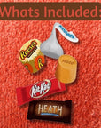 Hersheys Assorted Chocolate Miniatures  Includes Rolo Heath KitKat Kisses And ReesesCups Individually Wrapped Bulk Pack  5 Pound Pack of 1