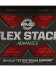 PMD Sports Flex Stack Advanced 24-Hour Testosterone Stack for Lean Muscle Growth 90 Capsules