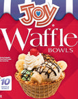 Joy Cone Waffle Bowls 10 ct