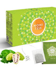 SUNBELEAF  Noni Tea Boosts Immue System Supports Pain Relief Natural Herbal Wellness Support 20 Tea Bags Caffeine Free