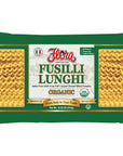 Fusilli Lunghi Pasta by Flora Foods - Pasta made in Italy (16 oz / 454g) Organic | Cooks al dente