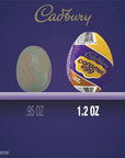 CADBURY Milk Chocolate with Caramel Center Eggs Candy Bulk Easter 12 oz Packs 48 Count