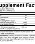 Vitamatic Sugar Free 5-HTP 200mg Gummies with B6 per Serving - 60 Pectin Based Gummes