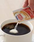 Coffee mate Original 3 Gram Single Serve Powdered Creamer Packets Pack of 100 with By The Cup Sugar Packets