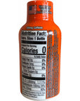 Vita C Shot 1 Bottle Vitamin C Supplement Energy and Immune System Booster Shot Zero Sugar Orange Flavor 180mg of Caffeine 100mg of Magnesium 10 mg of Zinc