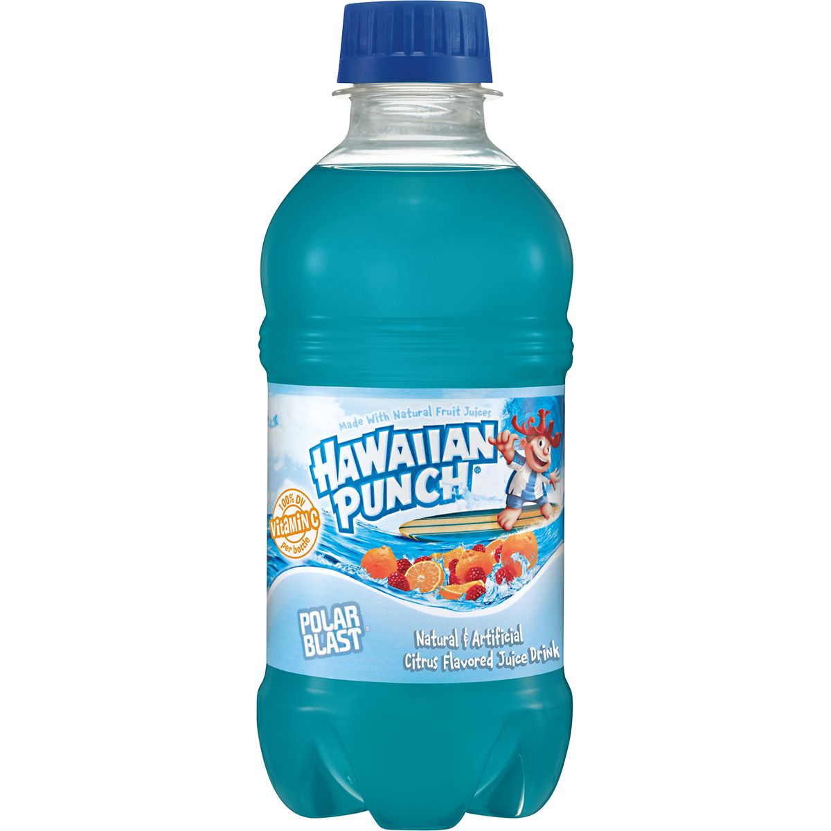 Hawaiian Punch Polar Blast Fruit Juice Drink 10 Fl Oz Bottles 24 Count 4 Packs Of 6 Readytodrink Onthego Caffeinefree Carbonationfree Glutenfree Excellent Source Of Vitamin C