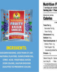 Sun-Maid • Blue Raspberry Fruity Raisins Snacks, 0.7 Ounce Box (21 Total), Dried Fruit, 0g Added Sugar, Non-GMO, Ideal Lunch Box Snack