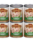 Keystone Meats All Natural Canned Turkey 28 Ounce Long Term Shelf Life Emergency Survival Food Canned Meat  Fully Cooked Ready to Eat  All White Meat No Carbs Gluten Free Family Pack of 6