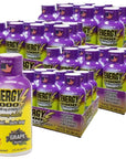 Global Brands Energy 2000 Drink Shot Packs Over 220mg of Caffeine No Crash 482oz Bottles Pack of 48 Grape