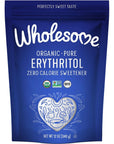 Wholesome Sweeteners Organic Zero Calorie Free Pouch Non GMO Gluten Free Syrup Artificial Flavors, no corn, 12 Ounce