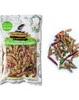 Nai Pramong Brand Crispy Anchovy with Herbs Seafood Snacks Size 70g X 2 Packs