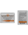 LivOn Laboratories Lypo-Spheric Vitamin C - 30 Packets - 1,000 mg Vitamin C & 1,000 mg Essential Phospholipids Per Packet - Liposome Encapsulated for Improved Absorption - 100% Non-GMO