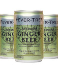 Fever Tree Premium Ginger Beer  Premium Quality Mixer and Soda  Refreshing Beverage for Cocktails  Mocktails 150ml Bottle  Pack of 5