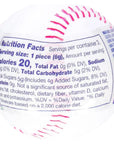 Big League Chew Baseballs Pack of 12  Individually Wrapped Gumballs  Stickers 063 oz with By The Cup Mints