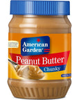 American Garden Chunky Peanut Butter, Vegan, Gluten Free - 454g