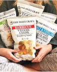 The Daily Crave Veggie Chips, Barbecue, 5.5oz (Pack Of 8) Veggie Crisps, Gluten-Free, Non-GMO, Kosher, Crunchy, Vegan