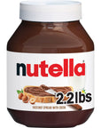 Nutella Hazelnut Spread With Cocoa For Breakfast 353 Oz Jar