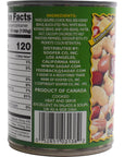 Sadaf Six Mix Beans  Mixed Beans for Cooking  Canned Beans  Kosher  205 oz Can