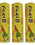 Korean Snack Orion Gosomi Sweet Cookie Cracker 80g (Pack of 3) Party Food Gift Promotion Children Nutritious Snacks