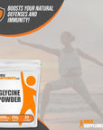 BULKSUPPLEMENTS.COM Glycine Powder - L-Glycine Powder, Glycine Supplements, Glycine 3000mg - Glycine Amino Acid, Pure & Gluten Free - 3000mg per Serving, 250g (8.8 oz)