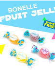 Bonelle Italian SugarFree Fruit Jelly Candy Individually Wrapped 1 Pound Bag  Approx 110 Count