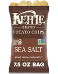 Kettle Brand Sea Salt Kettle Potato Chips, 7.5 Oz