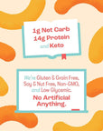 Schoolyard Snacks  Keto Chips Low Carb Low Sugar  Healthy Protein Snacks Gluten Free  15g Protein Low Calories  Satisfy Cravings  High Protein Puff Snacks  Cheddar Cheese Flavor  12 Bags