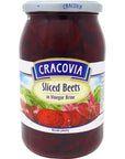 Cracovia Sliced Beets In Vinegar Brine 189lbs