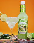 Master of Mixes Margarita Lite Drink Mix Ready To Use 1 Liter Bottle 338 Fl Oz Pack of 3