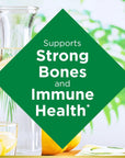 Nature's Bounty Vitamin D, Immune Support, Vitamin Supplement, 2000 IU, 50 mcg, Softgels, 350 Ct