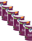 Aronia ORIGINAL Organic 201 Aronia Berry Powder 35 oz 6Pack  Over 1600 Aronia Berries No Added Sugar No Additives Not Freeze Dried Not Frozen  Vegan Organic NonGMO Black Chokeberry