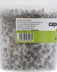 Capers in Salt Size 10 Net wt 353oz 1000g Italian Salted Capers Caperi NONGMO Fratelli DAmico Product of Italy