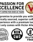 Victor Allen's Coffee Vanilla Latte Ready to Drink - 12 Pack - 8oz Cans