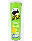 Pringles Original Sour Cream & Onion Flavored Snacks Potato Chips Crisps Variety Snack Packs Bundle with Kokobunch Kit | 4Pk- 5.2oz