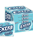 Extra Smooth Mint Sugarfree Gum 15 Count (Pack of 10)