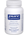 Pure Encapsulations Reduced Glutathione | Hypoallergenic Antioxidant Supplement to Support Liver and Cell Health* | 120 Capsules