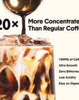 Jot Coffee Concentrate Original High Caffeine Instant Cold Brew Coffee Iced Coffee Instant Espresso Hot  Cold Coffee Drinks  Make 14 Cups Instant Coffee Cold Brew Concentrate 150mg CaffeineTbsp