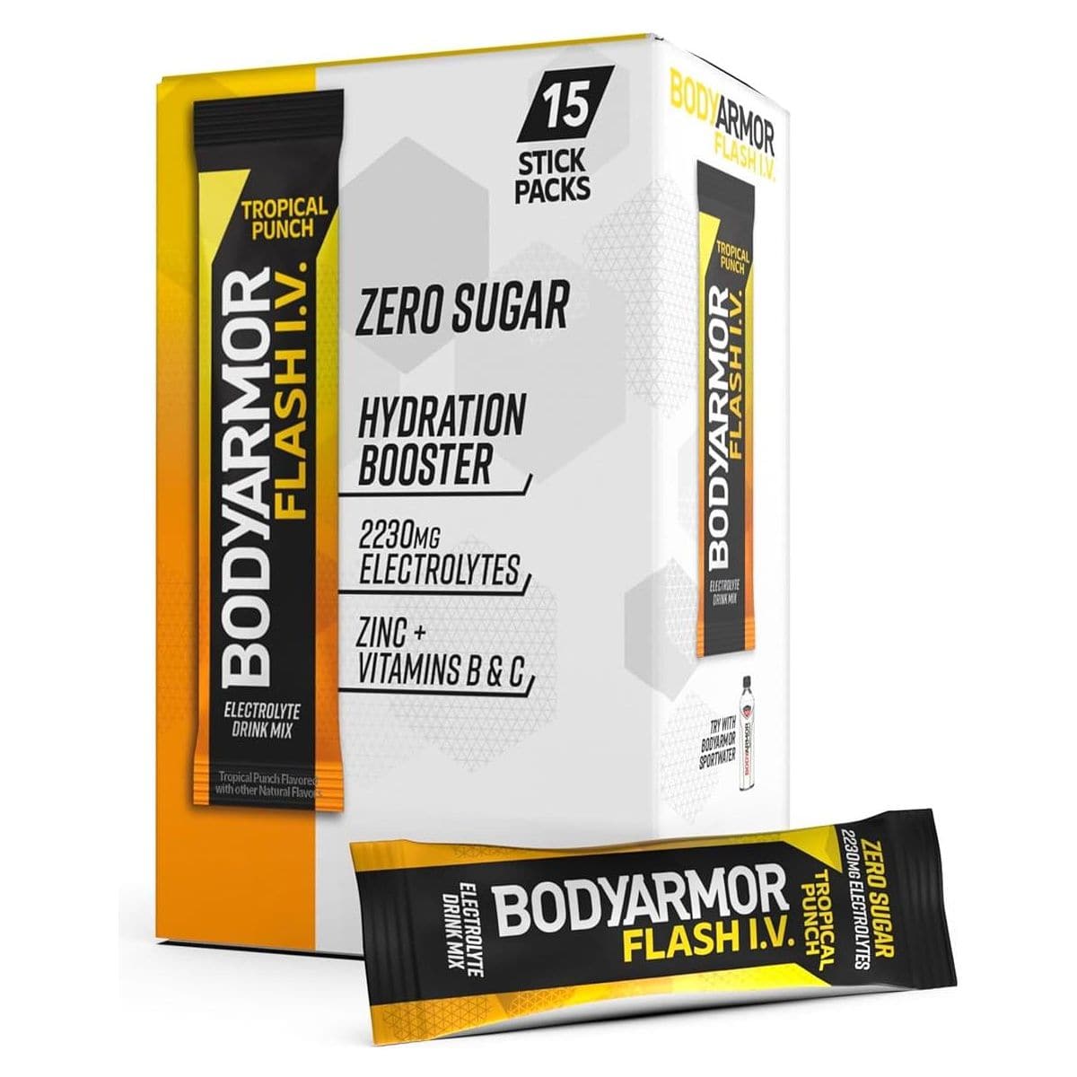 BODYARMOR Flash IV Electrolyte Packets - (15 Count)