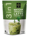 Ranong Tea Matcha Green Tea Latte Instant Drink Mix 8 Sachets