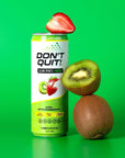 DON'T QUIT Clean Sports ENERGY (Kiwi Strongberry) - 12 Fluid Ounces