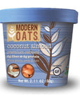 Modern Oats Coconut Almond Premium Oatmeal (Pack of 12)