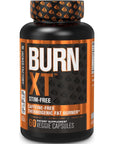 Jacked Factory Burn-XT Stim Free, Caffeine Free Weight Loss Supplement - Fat Burner and Appetite Suppressant for Weight Loss with Green Tea Extract, Capsimax, & More - 60 Diet Pills