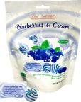 Scripture Candy Blueberries  Cream Hard Candy 55oz Bag 25 Pieces