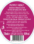 Sanniti Pioppo Alcohol Free Italian Frizzante SemiSparkling NonAlcoholic Beverage 750 ml Variety Red  White