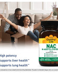 Country Life - NAC (N-Acetyl Cysteine), 750 mg - 60 Vegetarian Capsules