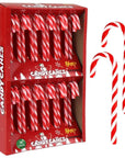 Christmas Candy Canes Classic Red and White Peppermint Flavor 36 Pack