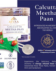 Aryaa Organic Calcutta Paan 875oz 250gm Elevate Your Snacking Experience  100 Natural  Digestive Delight  Energy Infused  Vegan  GlutenFriendly  NonGMO Calcutta Meetha