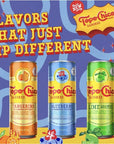 Generic Topo Chico Sabores Sparkling Water Sleek Cans 12 Fl Oz 16 Pack Tangerine With Ginger