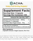 Natural Rhodiola Rosea Supplement – 120 CAPS 500mg